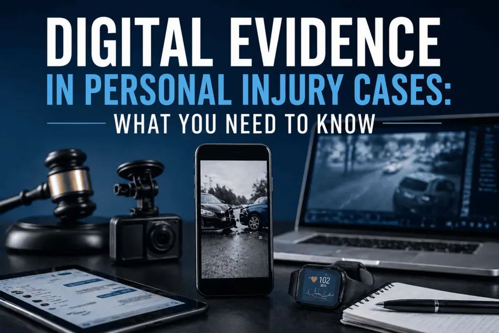 Digital Evidence in Personal Injury Cases: What You Need to Know