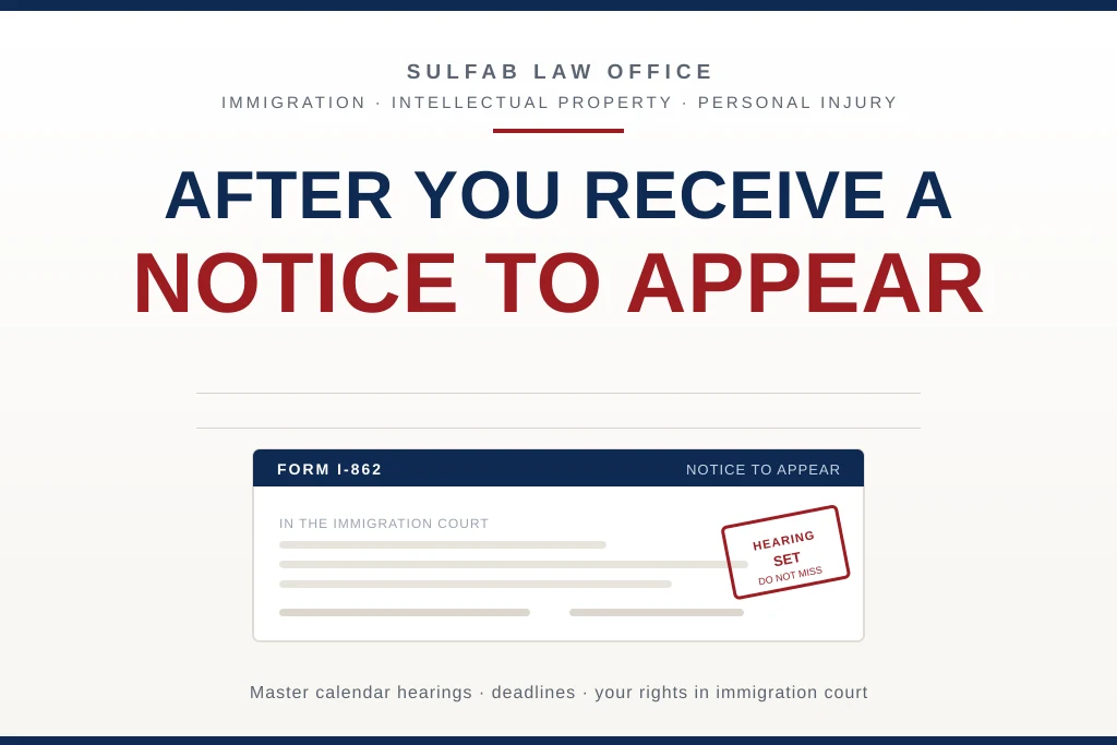What Happens After Receiving a Notice to Appear in Immigration Court?