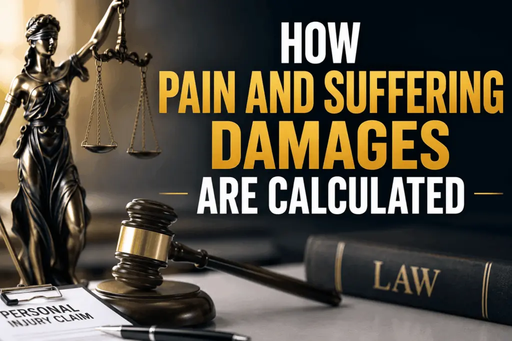 How Pain and Suffering Damages Are Calculated