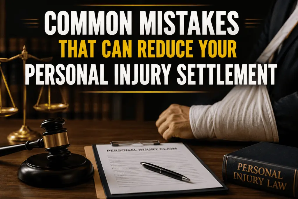 Common Mistakes That Can Reduce Your Personal Injury Settlement