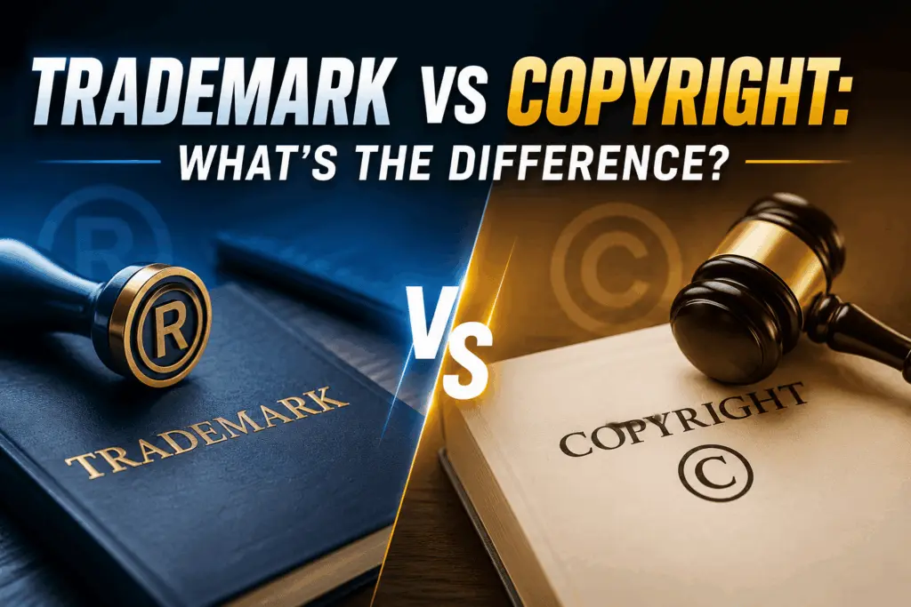 Trademark vs Copyright: What's the Difference?