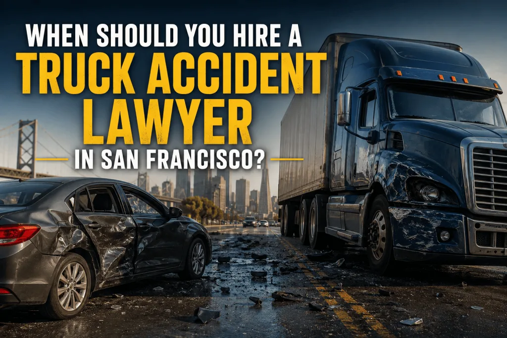When Should You Hire a Truck Accident Lawyer in San Francisco?