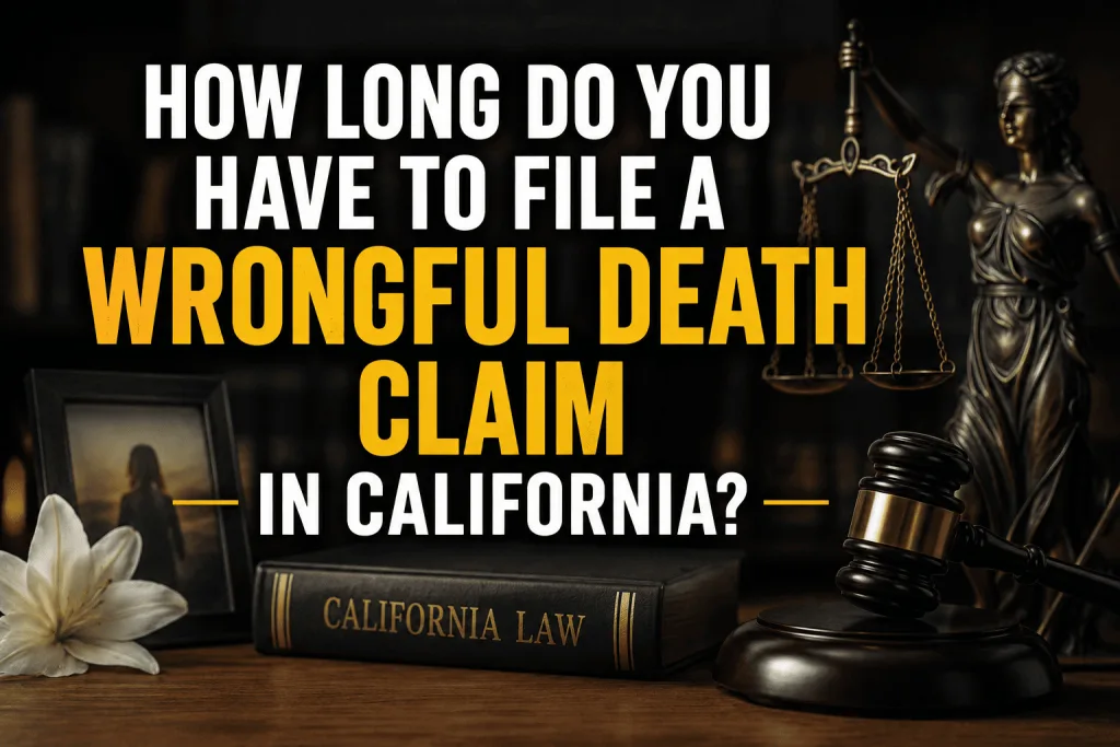 How Long Do You Have to File a Wrongful Death Claim in California?